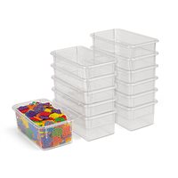Clear-View Bins - Set of 12