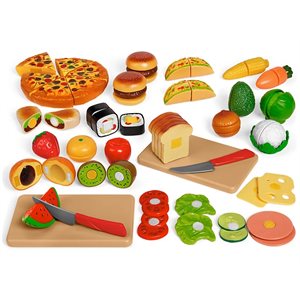 Slice & Serve Play Food Set