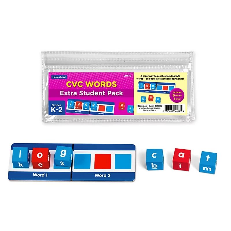 CVC Words Hands-On Student Pack