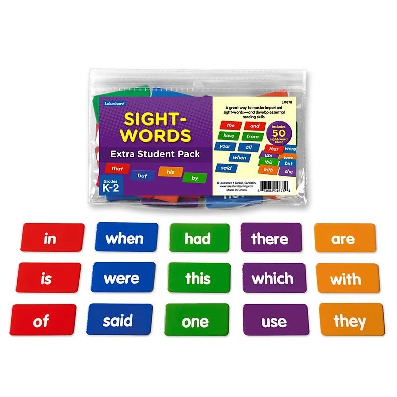 Sight-Words Hands-On Student Pack