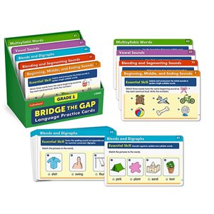 Bridge the Gap! Language Practice Cards - Gr. 1