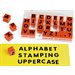 Uppercase Alphabet Stamps