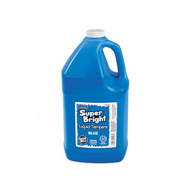Tempera Liquide Superbright 1 Gallon-Bleu