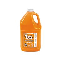 Bright Liquid Tempera 1 Gallon-Orange
