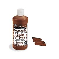 Washable Liquid Tempera - Pint - Brown