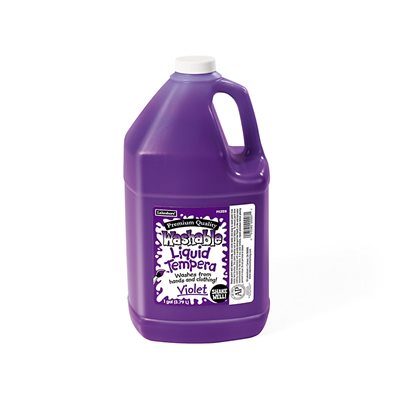 Tempera Liquide Lavable - Gallon-Violet