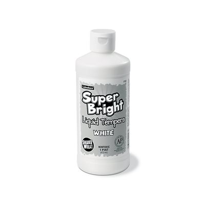 Superbright Liquid Tempera 1 Pint-White