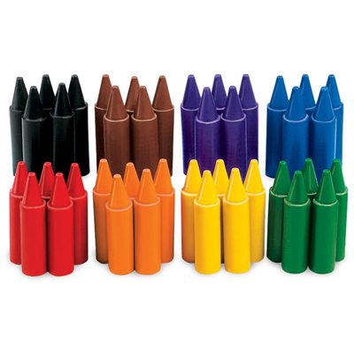 Rubbing Crayons - Set of 40