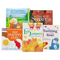 Seasons And Weather-Theme Book Library