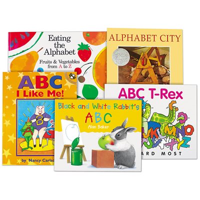 Alphabet Theme Book Library