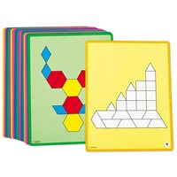 Pattern Block Activity Cards - K-3
