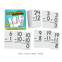 All Facts Math Flash Cards- Subtraction