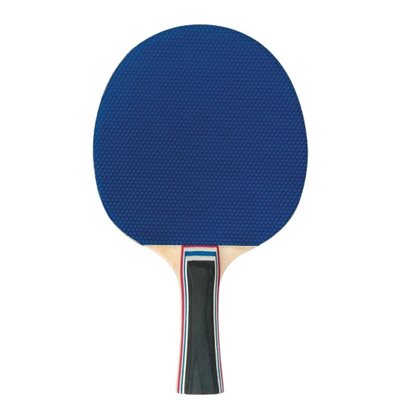 Table Tennis Paddle-Rubber / Wood / Tapered